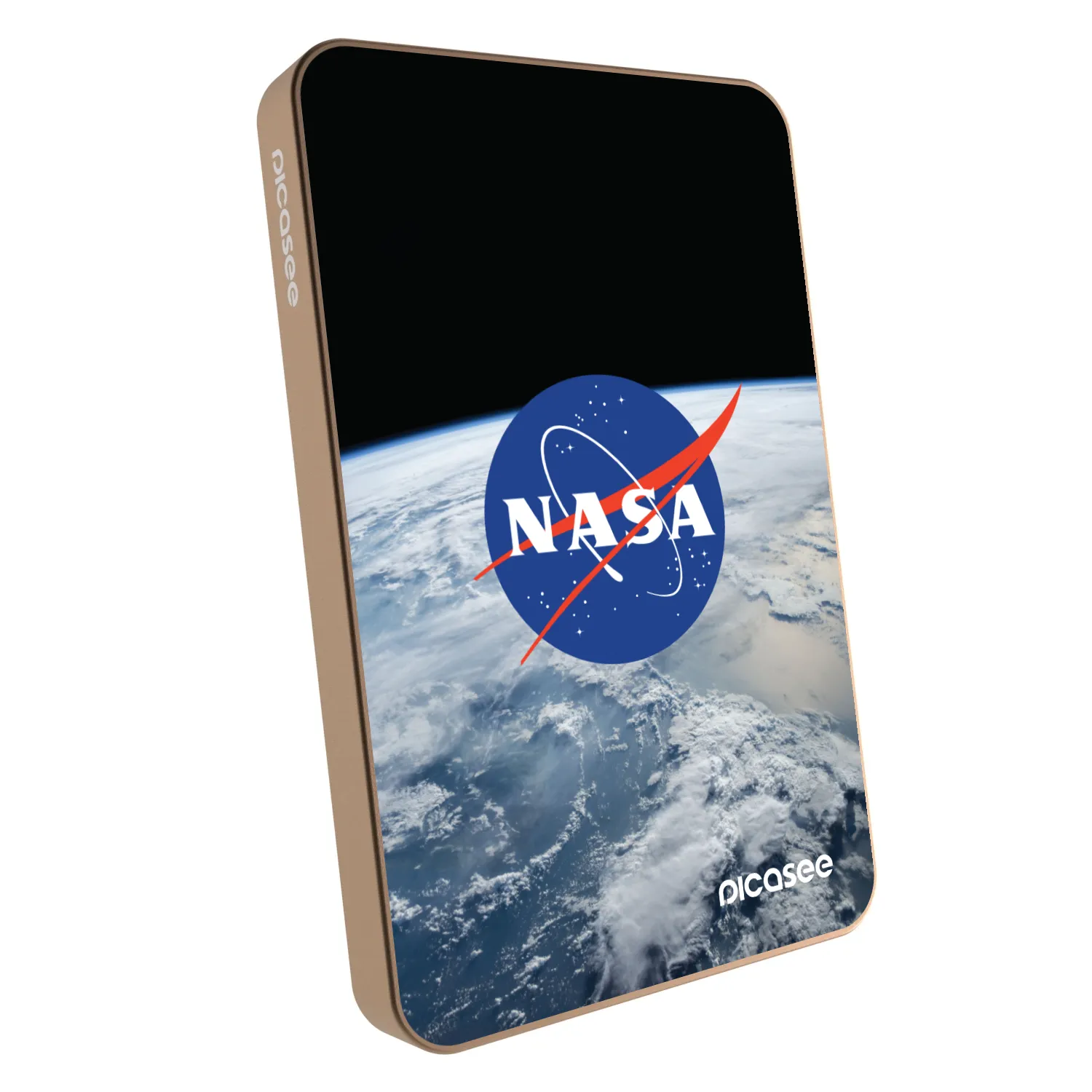 Picasee Powerbank cu MagSafe 5 000 mAh De aur - Nasa Earth