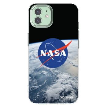 Picasee husă transparentă din silicon pentru Apple iPhone 12 - Nasa Earth