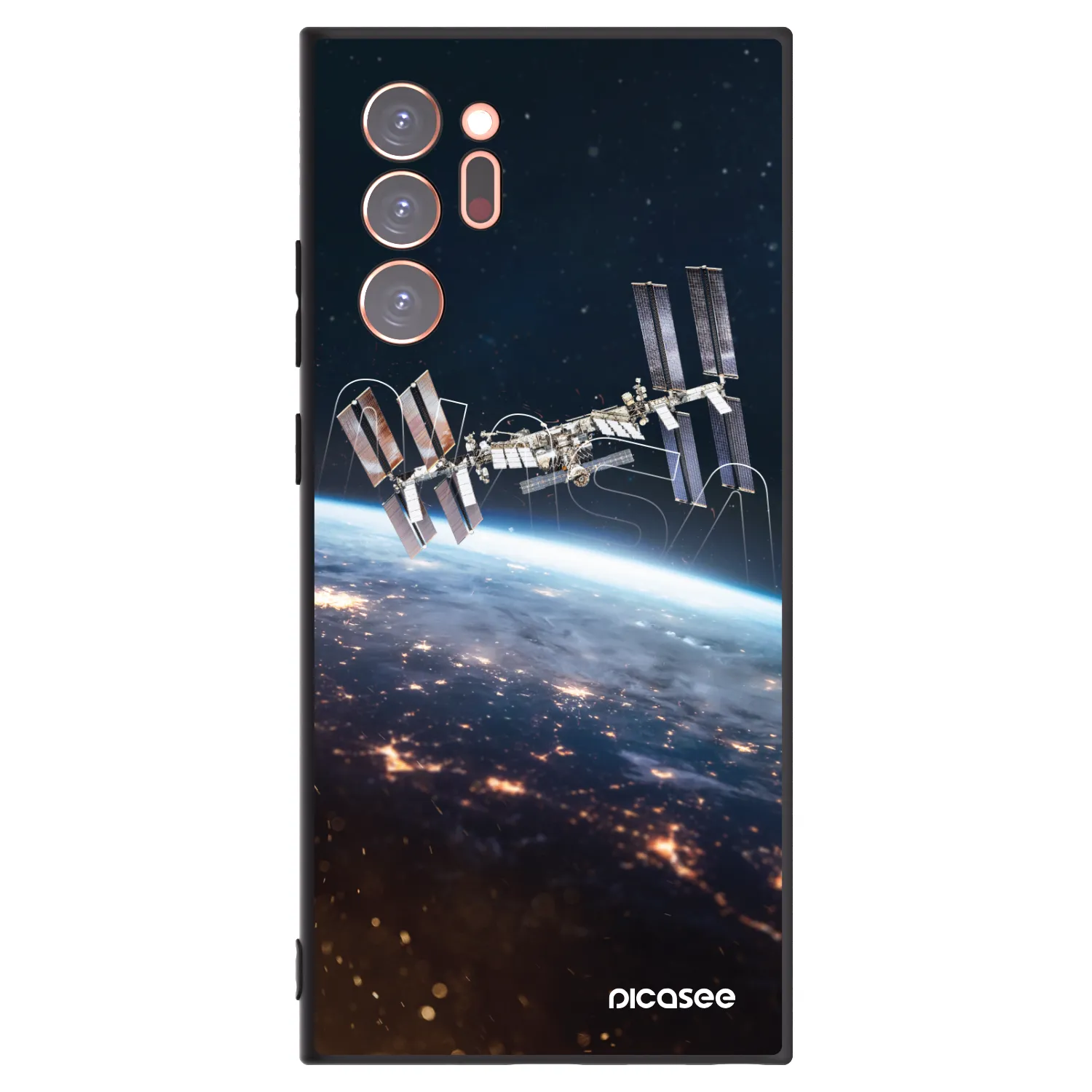 Picasee husă neagră din silicon pentru Samsung Galaxy Note 20 Ultra - Station