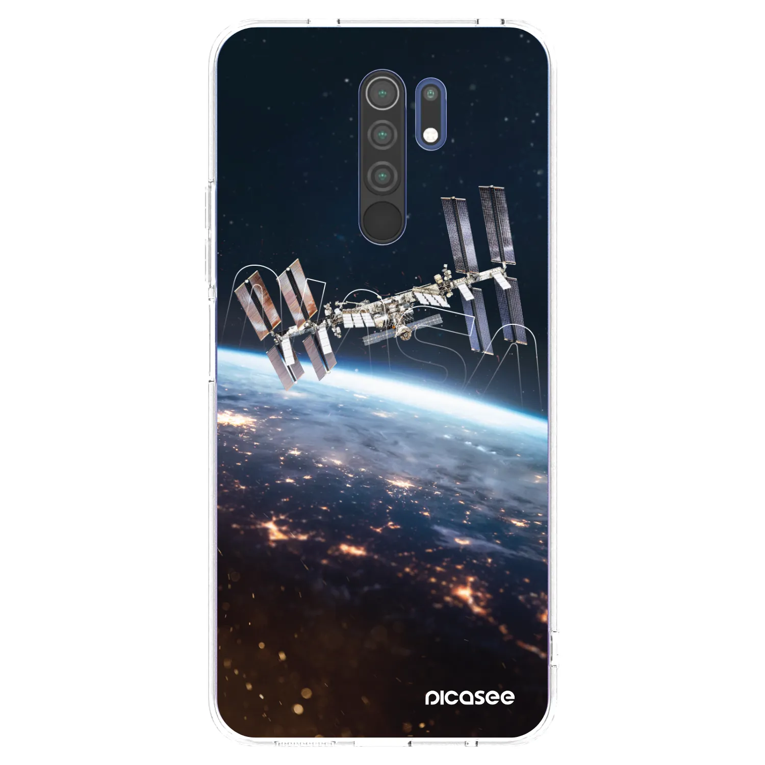 Picasee husă transparentă din silicon pentru Xiaomi Redmi 9 - Station