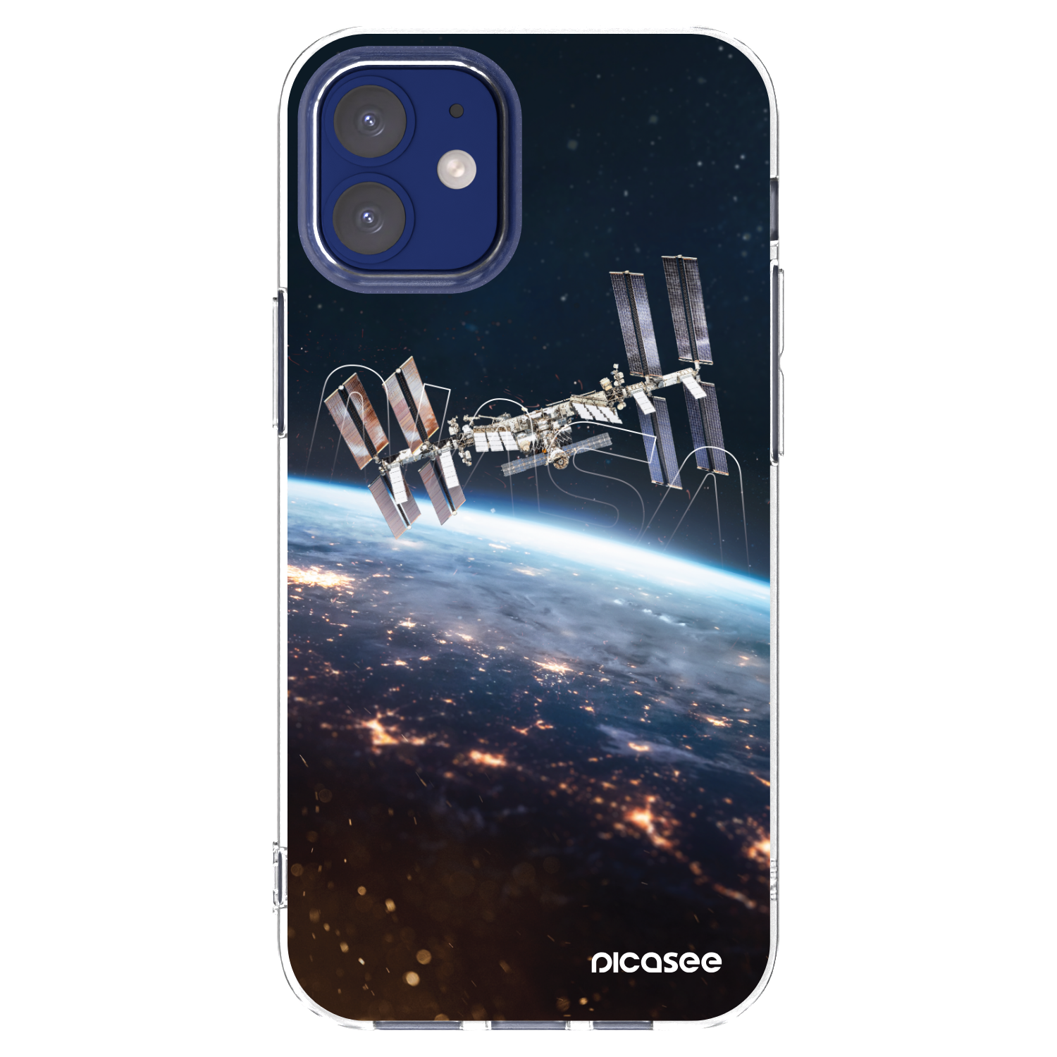 Picasee husă transparentă din silicon pentru Apple iPhone 12 mini - Station