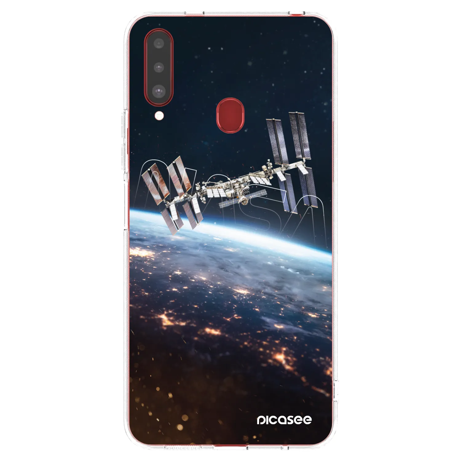 Picasee husă transparentă din silicon pentru Samsung Galaxy A20s - Station