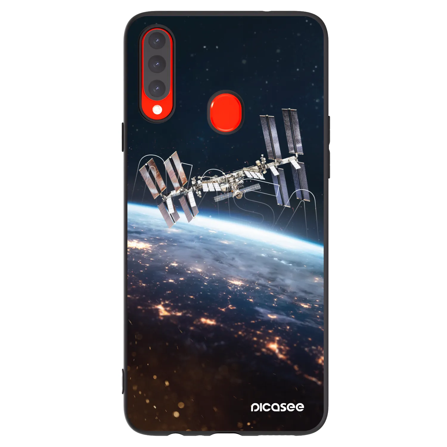 Picasee husă neagră din silicon pentru Samsung Galaxy A20s - Station