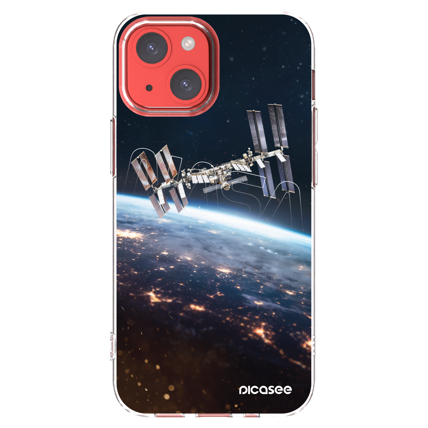 Picasee husă transparentă din silicon pentru Apple iPhone 13 mini - Station