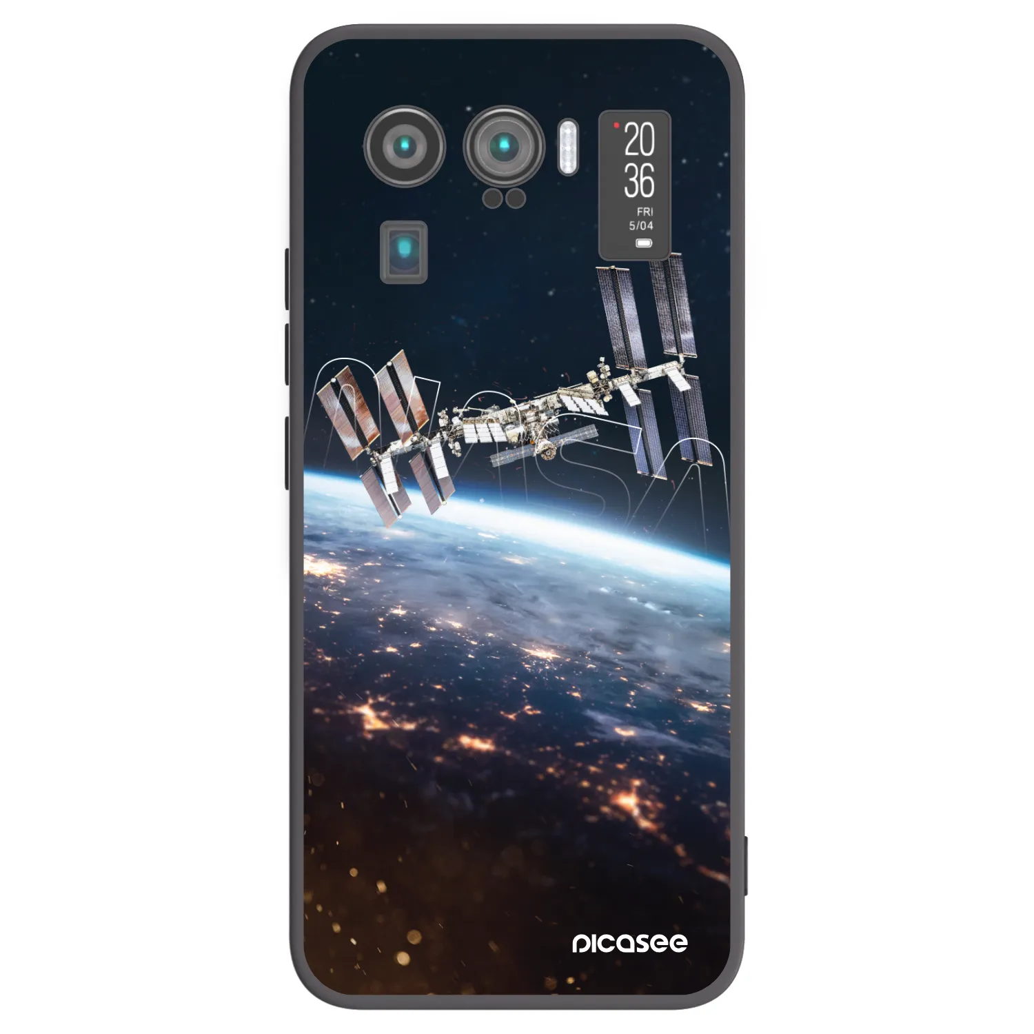 Picasee husă neagră din silicon pentru Xiaomi Mi 11 Ultra - Station