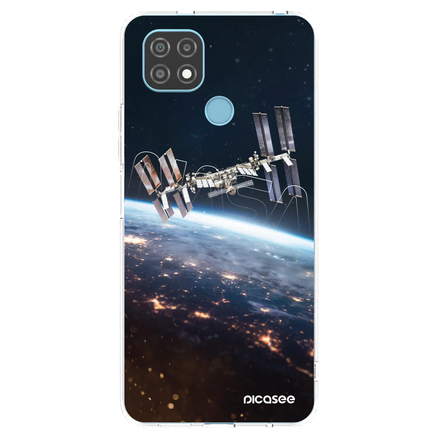 Picasee husă transparentă din silicon pentru Realme C21 - Station