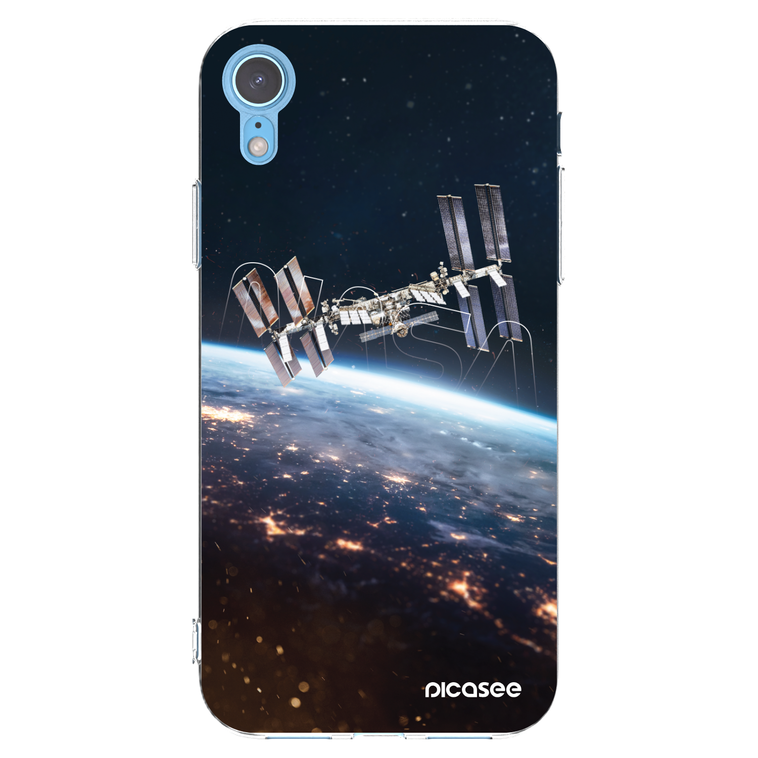 Picasee husă transparentă din silicon pentru Apple iPhone XR - Station