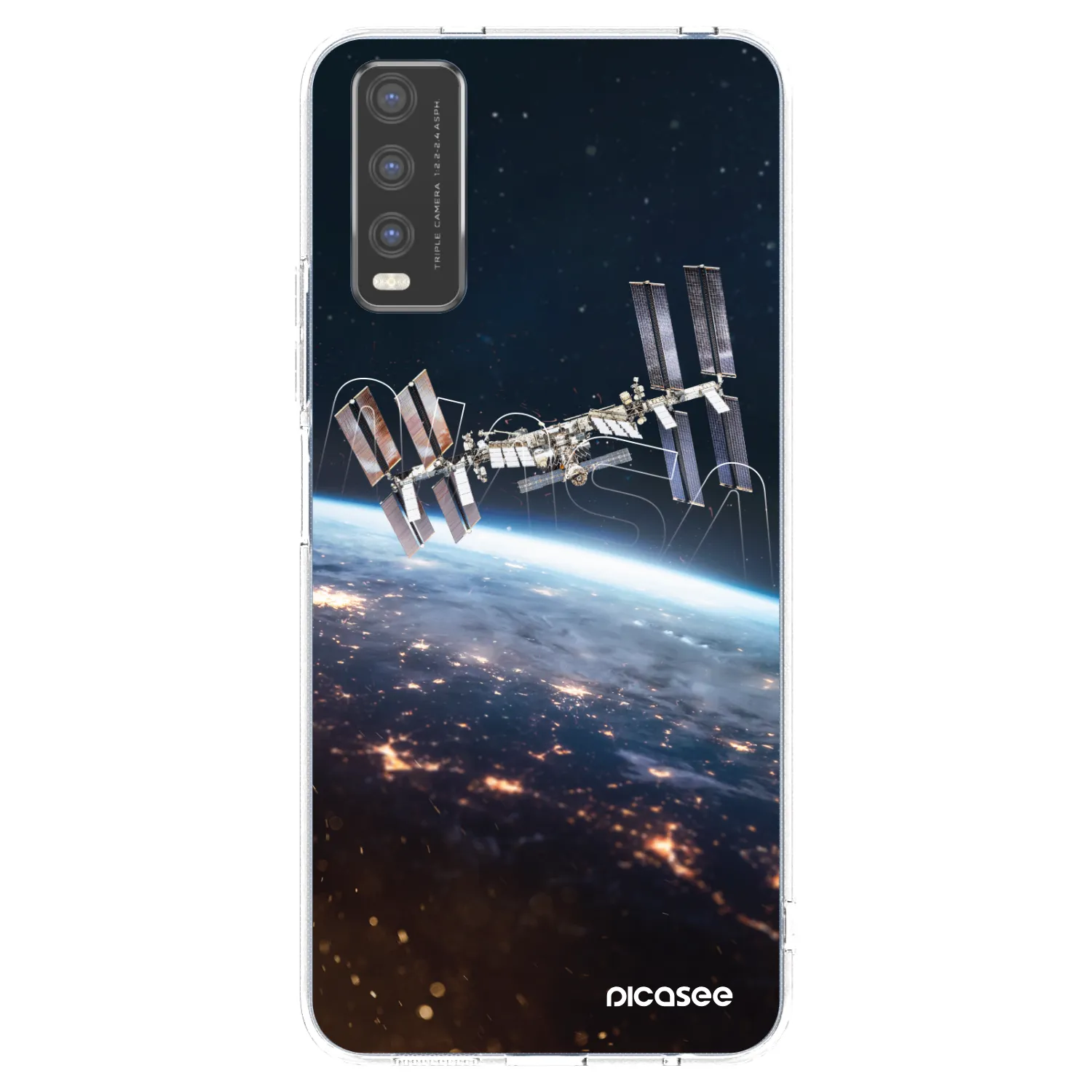 Picasee husă transparentă din silicon pentru Vivo Y20s - Station