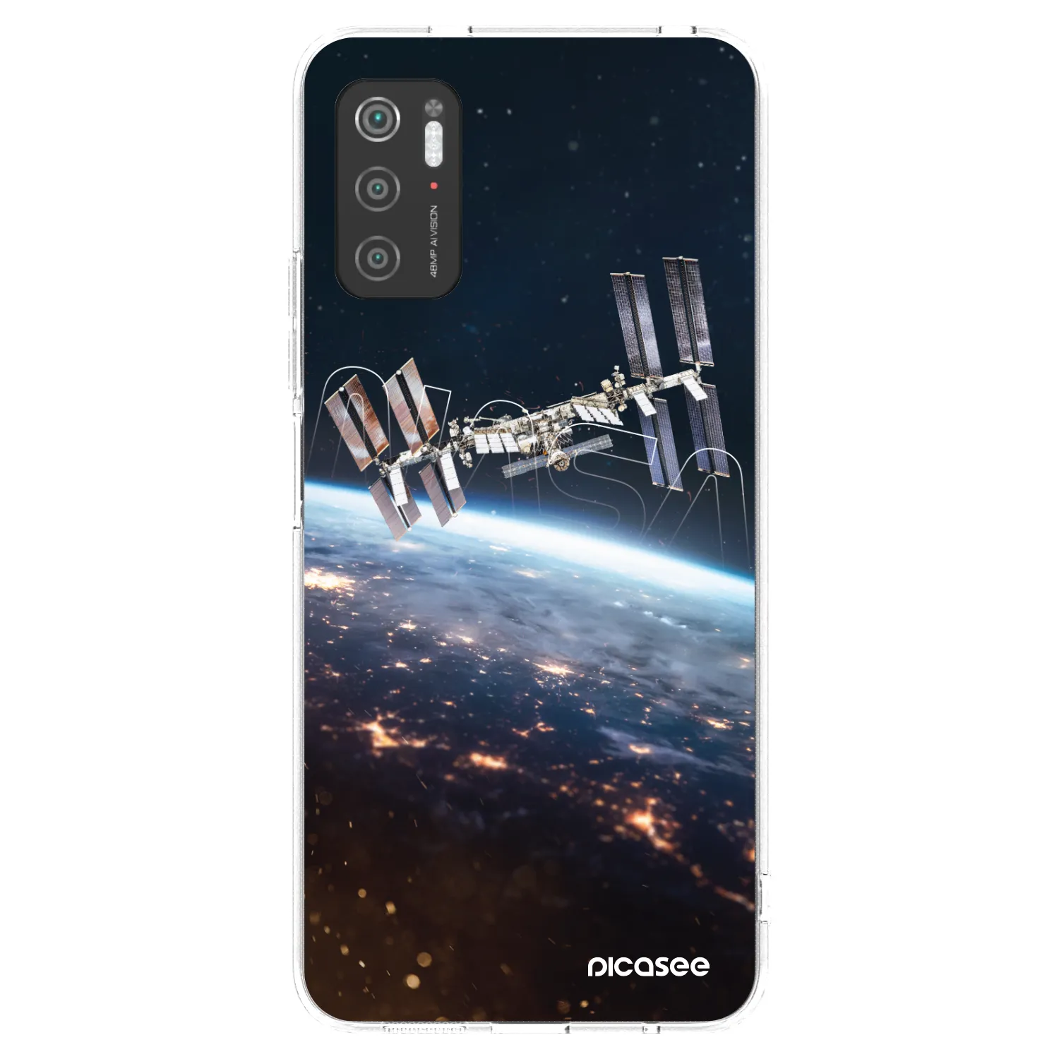Picasee husă transparentă din silicon pentru Xiaomi Poco M3 Pro 5G - Station