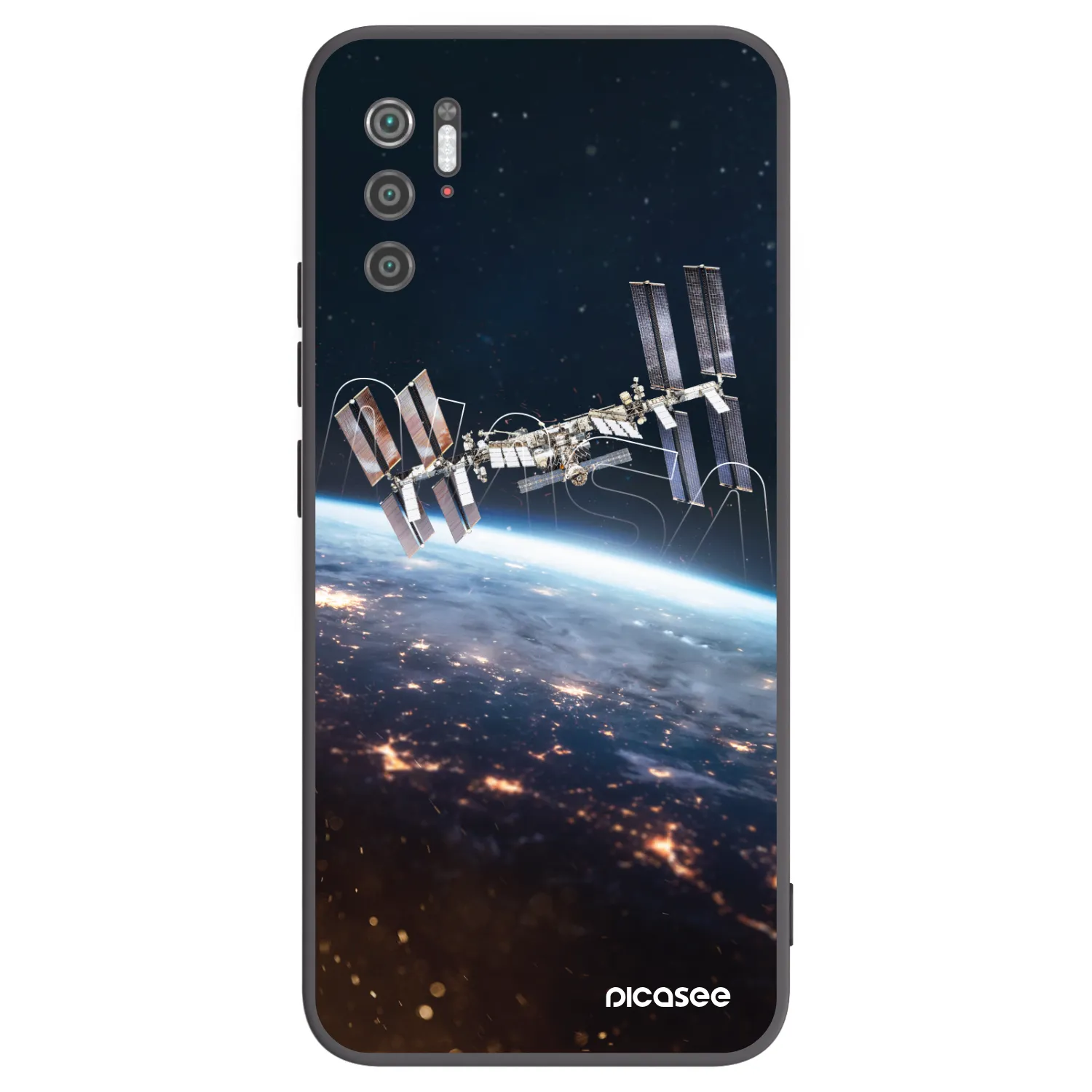 Picasee husă neagră din silicon pentru Xiaomi Poco M3 Pro 5G - Station