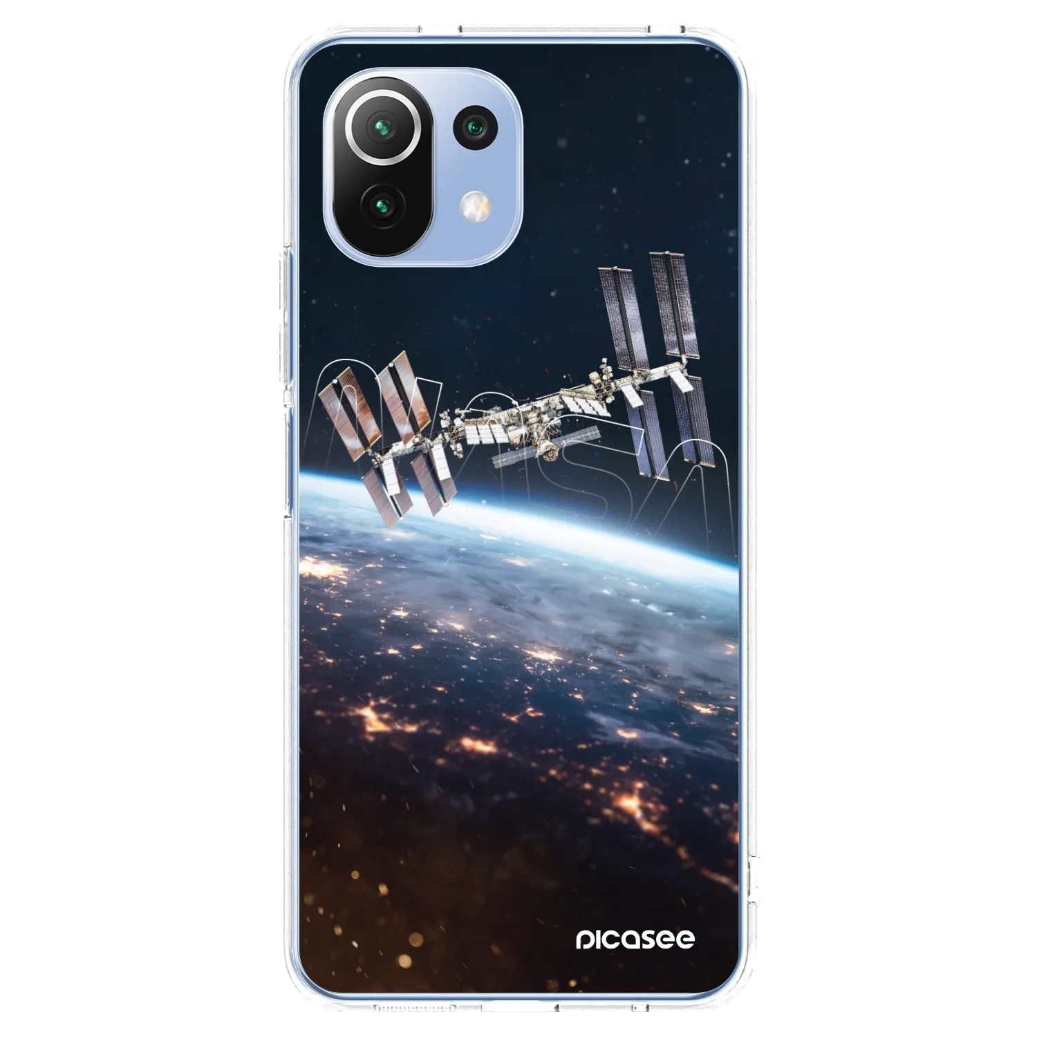 Picasee husă transparentă din silicon pentru Xiaomi 11 Lite 5G NE - Station