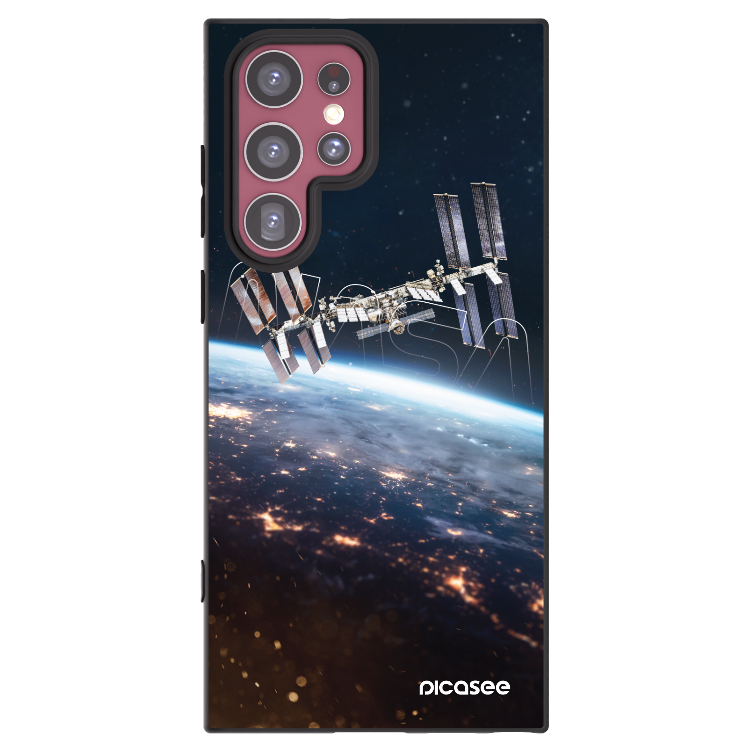 Picasee husă neagră din silicon pentru Samsung Galaxy S22 Ultra 5G - Station
