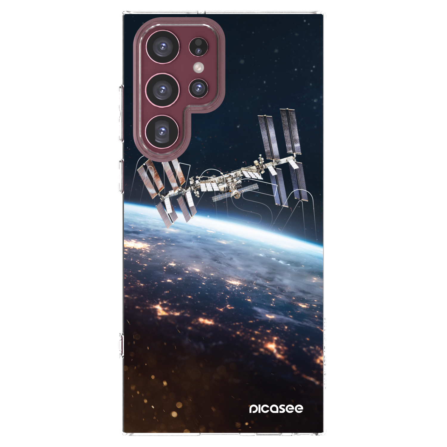 Picasee husă transparentă din silicon pentru Samsung Galaxy S22 Ultra 5G - Station