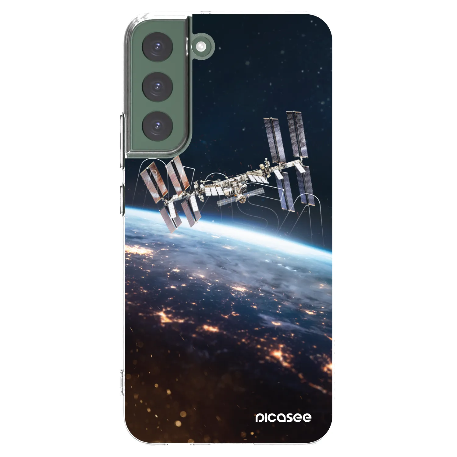 Picasee husă transparentă din silicon pentru Samsung Galaxy S22+ 5G - Station