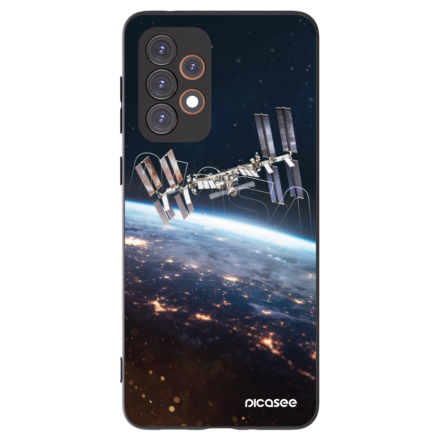 Picasee husă neagră din silicon pentru Samsung Galaxy A33 5G A336 - Station