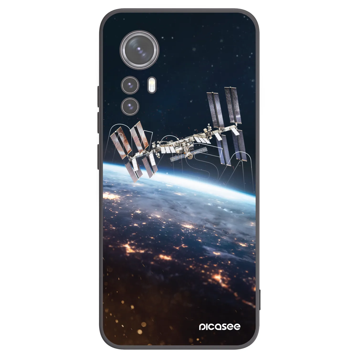 Picasee husă neagră din silicon pentru Xiaomi 12X - Station