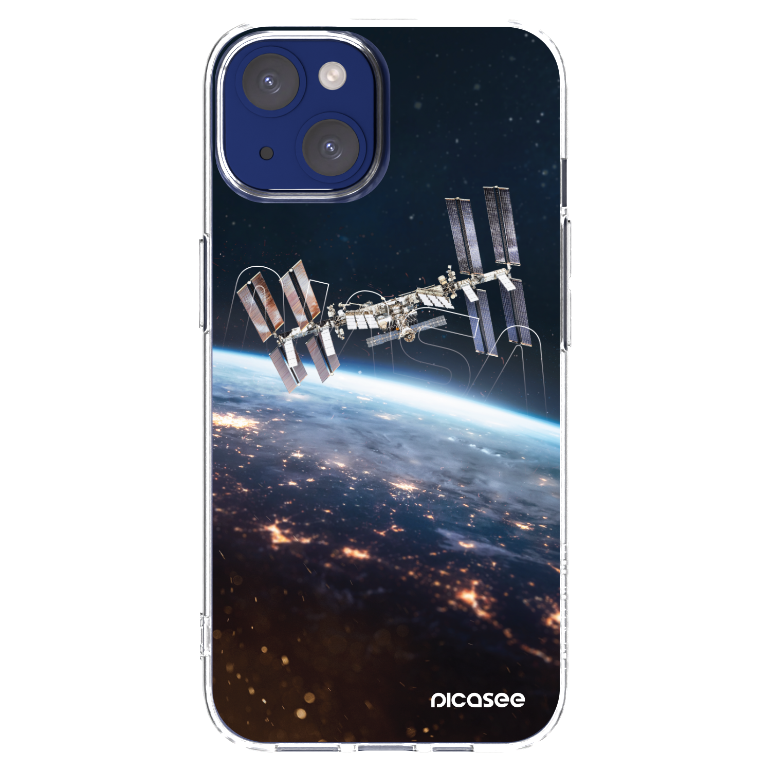 Picasee husă transparentă din silicon pentru Apple iPhone 14 - Station