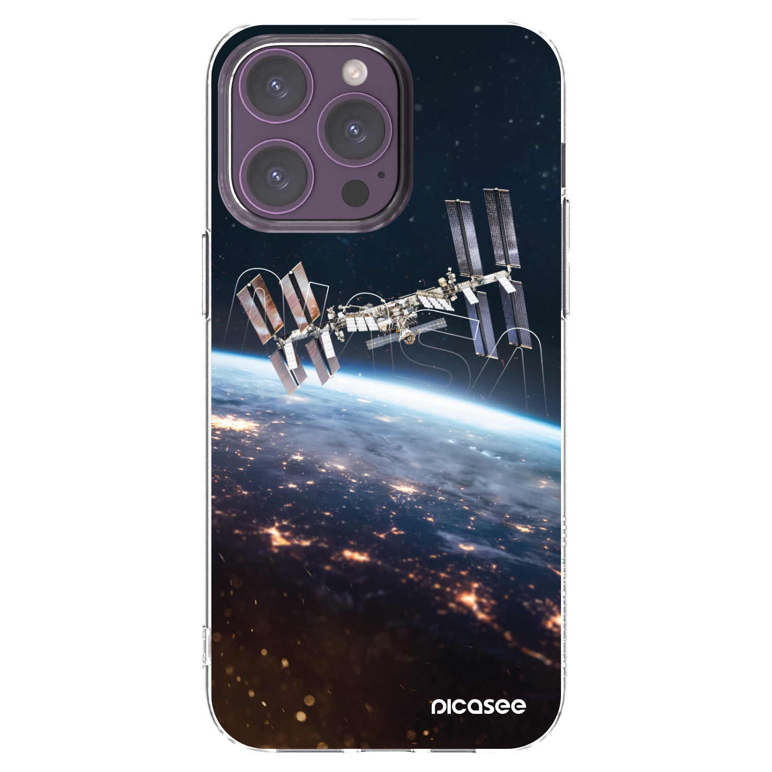 Picasee husă transparentă din silicon pentru Apple iPhone 14 Pro Max - Station