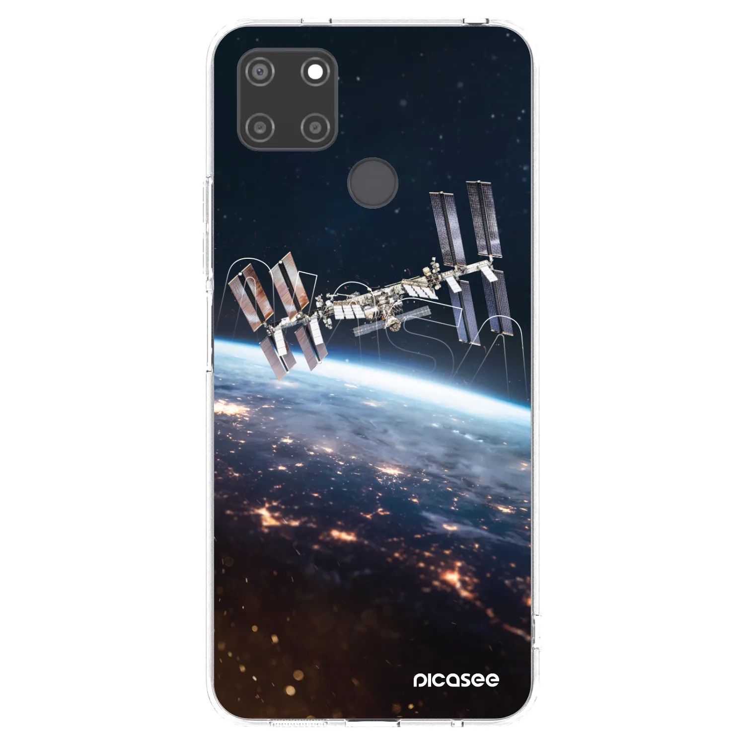 Picasee husă transparentă din silicon pentru Realme C21Y - Station