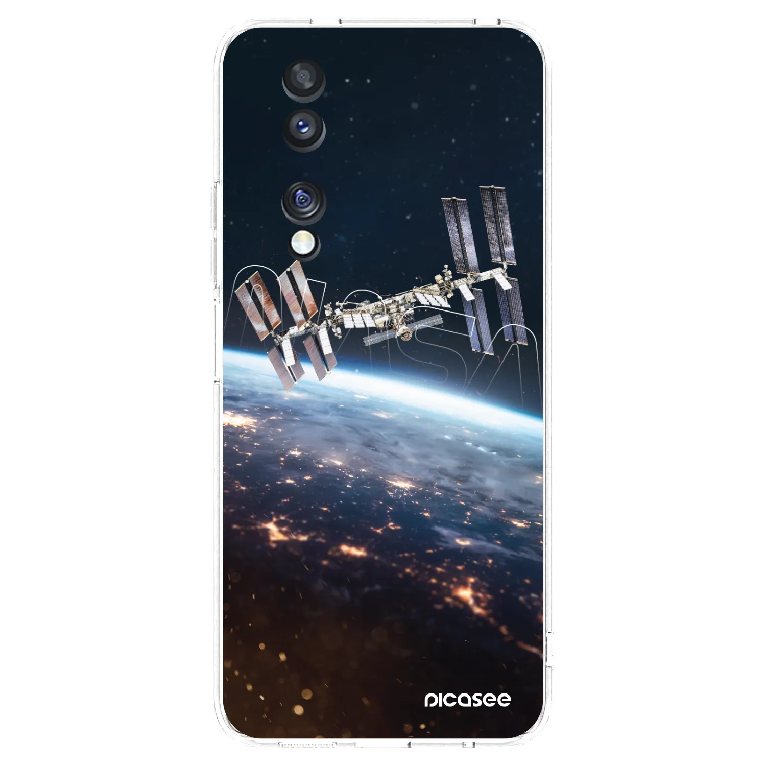 Picasee husă transparentă din silicon pentru Honor 70 - Station
