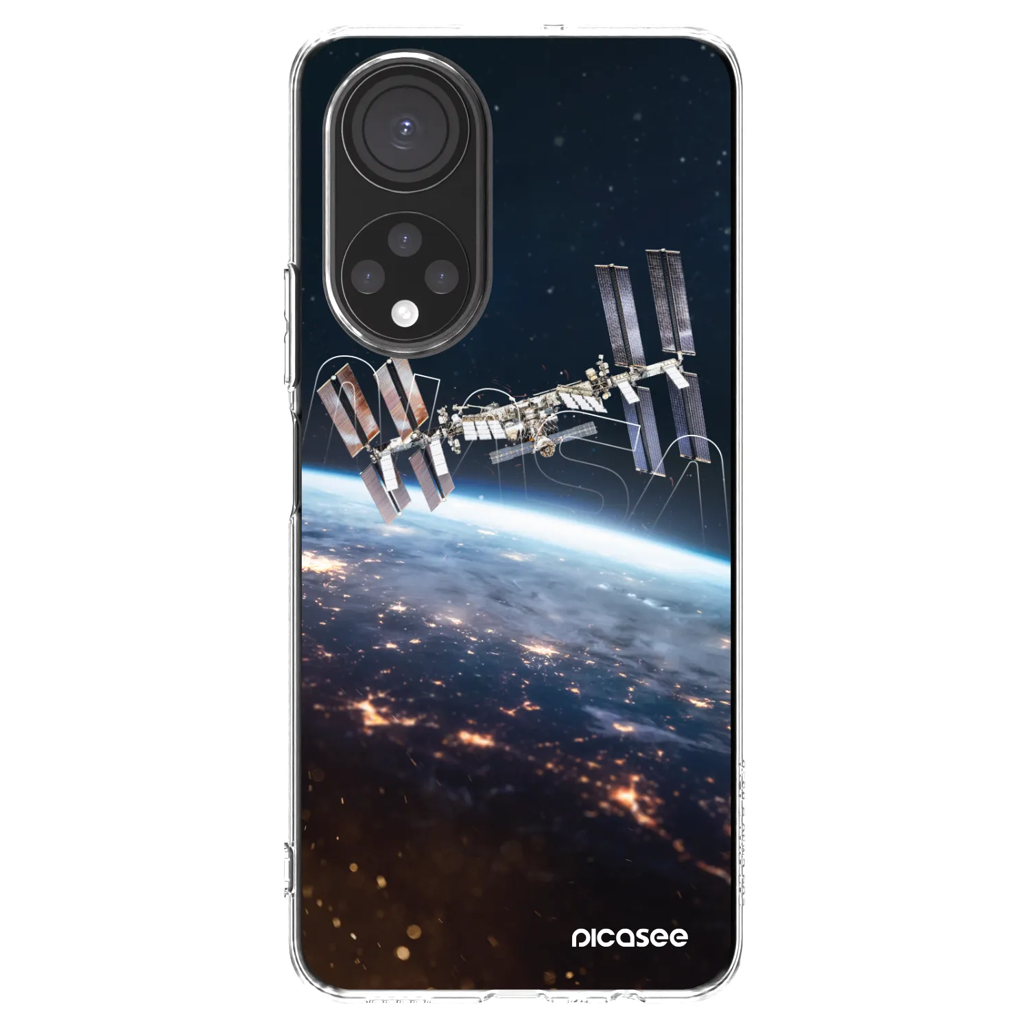 Picasee husă transparentă din silicon pentru Honor X7 - Station