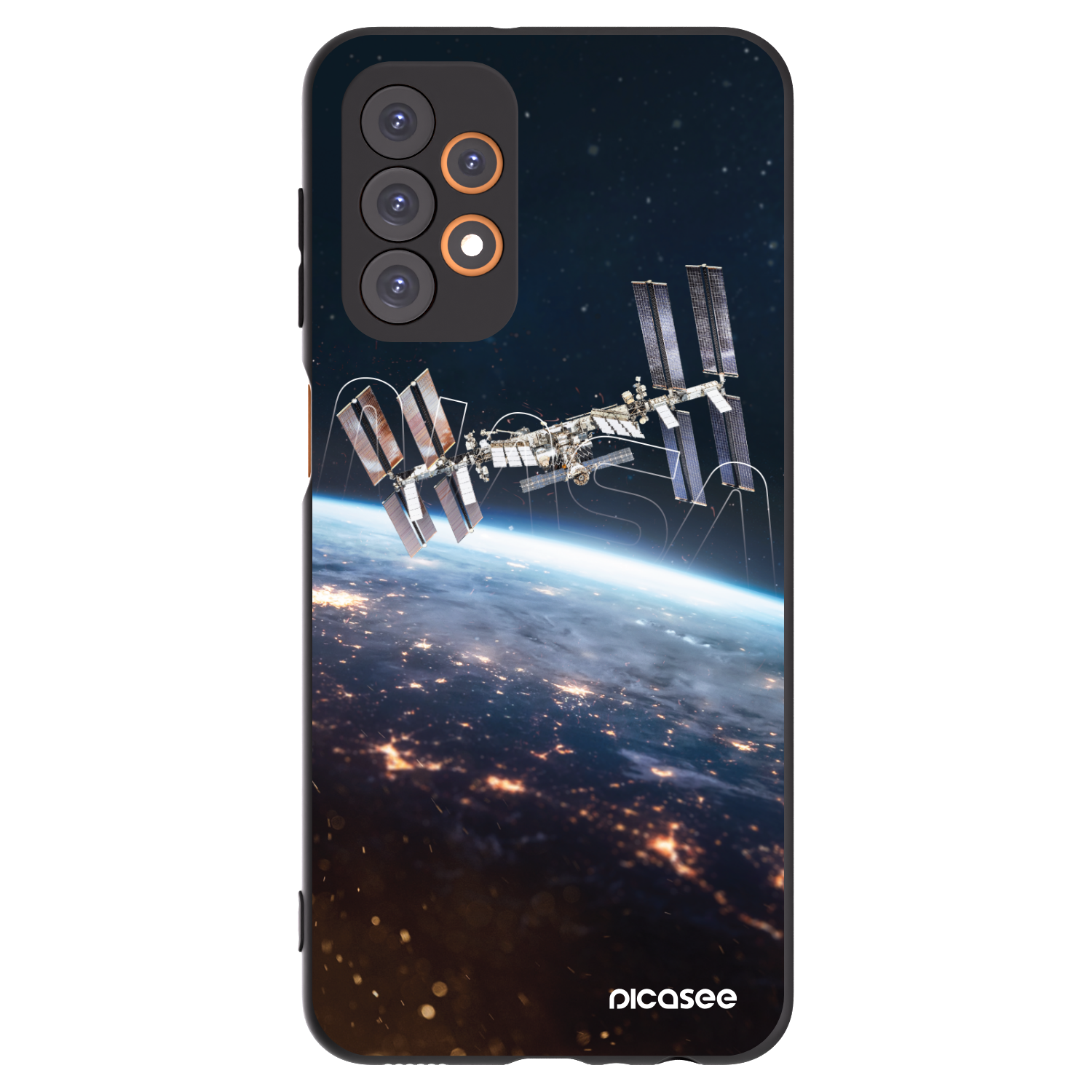 Picasee husă neagră din silicon pentru Samsung Galaxy A23 A236B 5G - Station