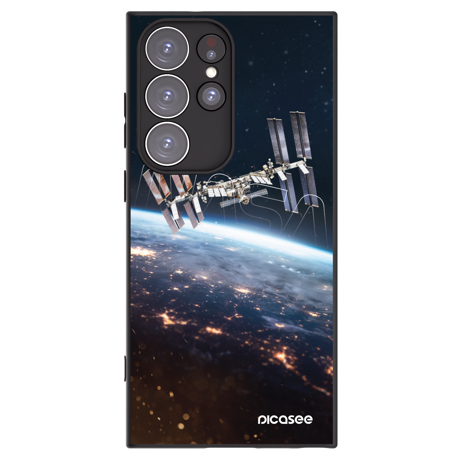 Picasee husă neagră din silicon pentru Samsung Galaxy S23 Ultra 5G - Station