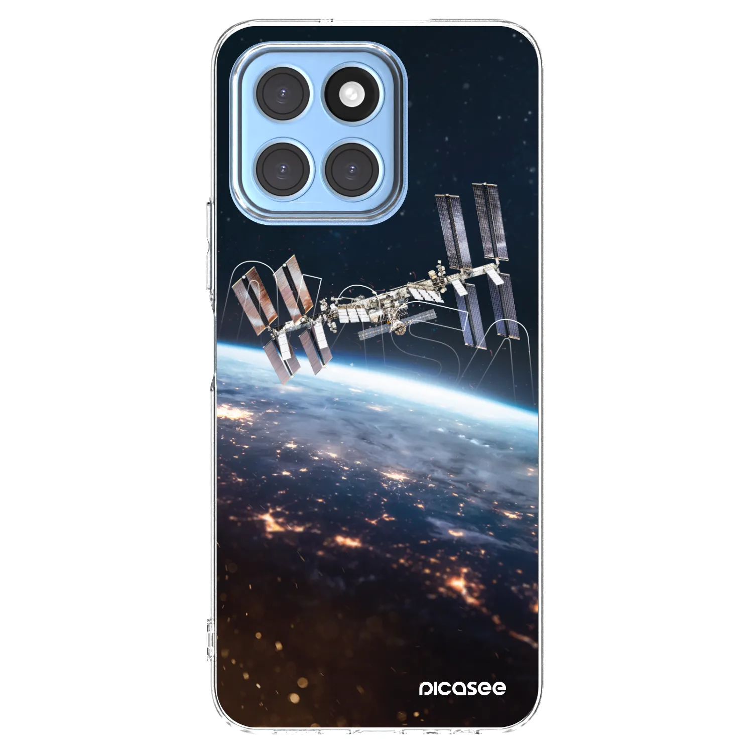 Picasee husă transparentă din silicon pentru Honor X8 5G - Station