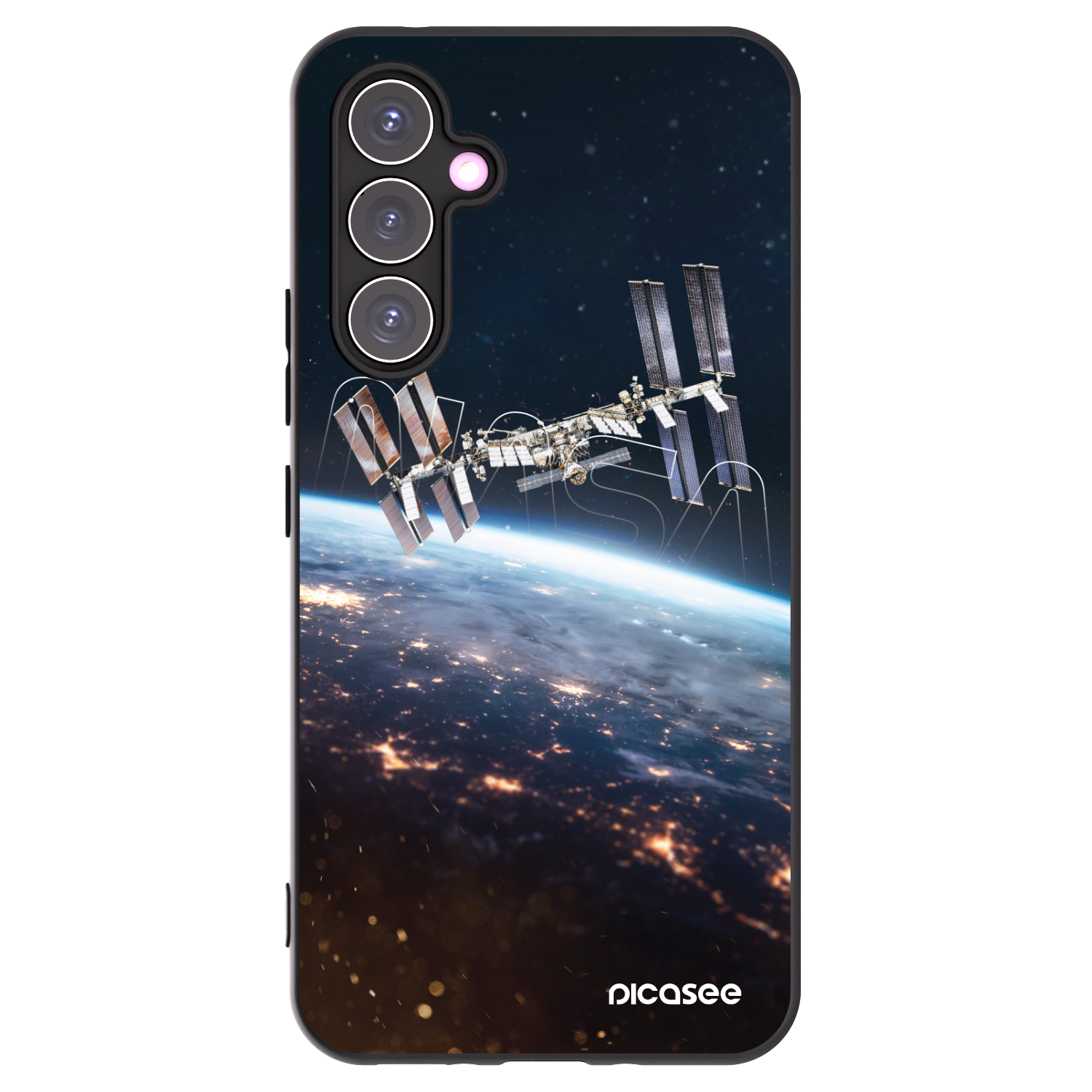 Picasee husă neagră din silicon pentru Samsung Galaxy A54 5G A546B - Station
