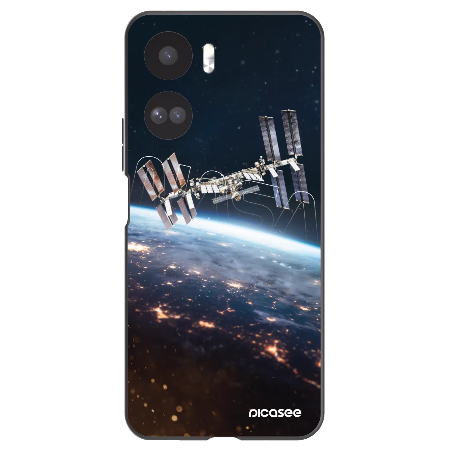 Picasee husă neagră din silicon pentru Honor 90 Lite 5G - Station
