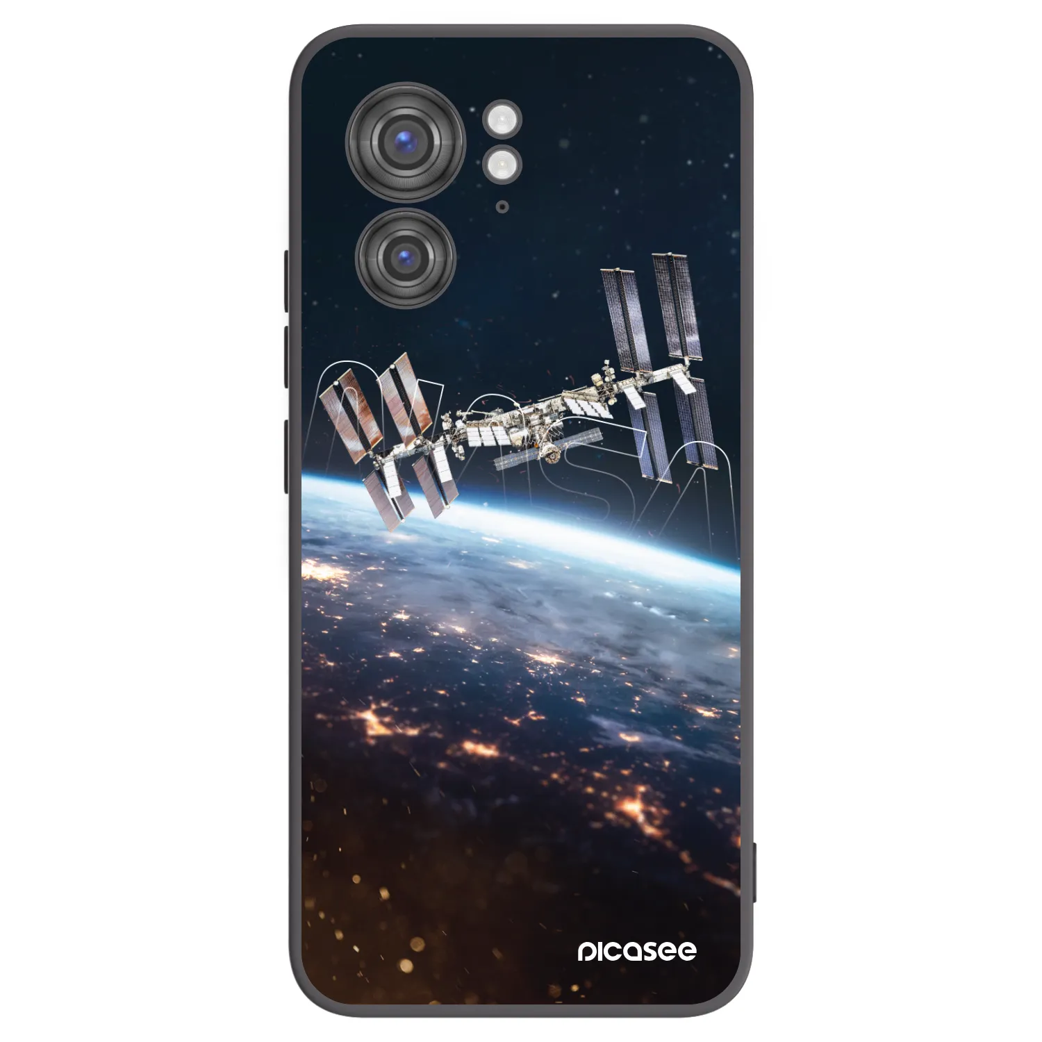 Picasee husă neagră din silicon pentru Motorola Edge 40 - Station