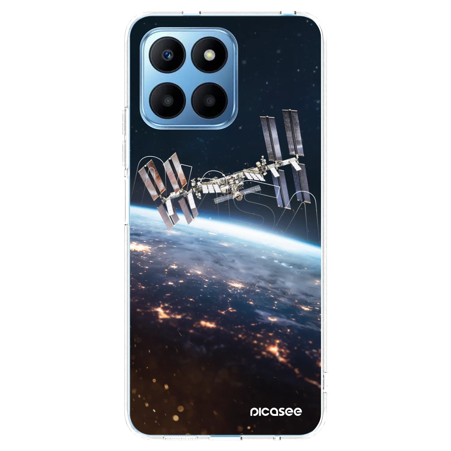 Picasee husă transparentă din silicon pentru Honor 70 Lite - Station