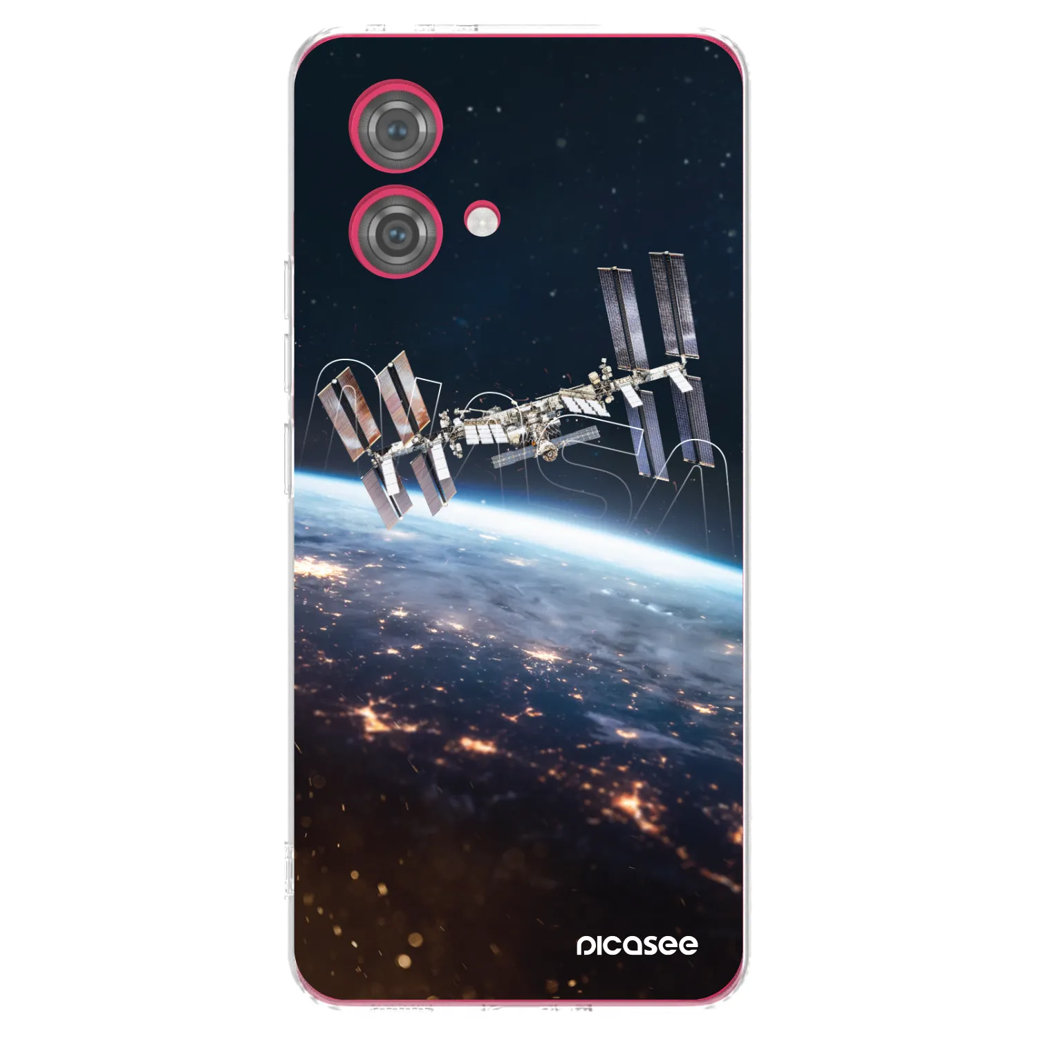 Picasee husă transparentă din silicon pentru Motorola Moto G84 5G - Station