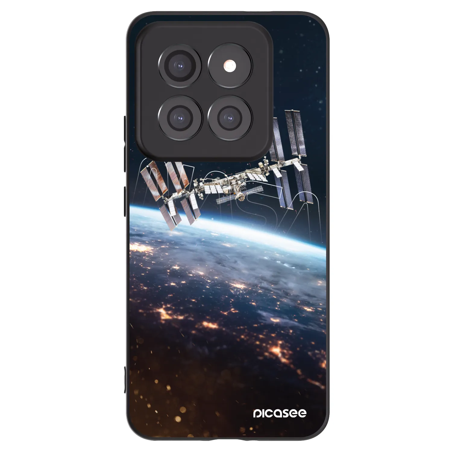 Picasee husă neagră din silicon pentru Xiaomi 14 Pro - Station