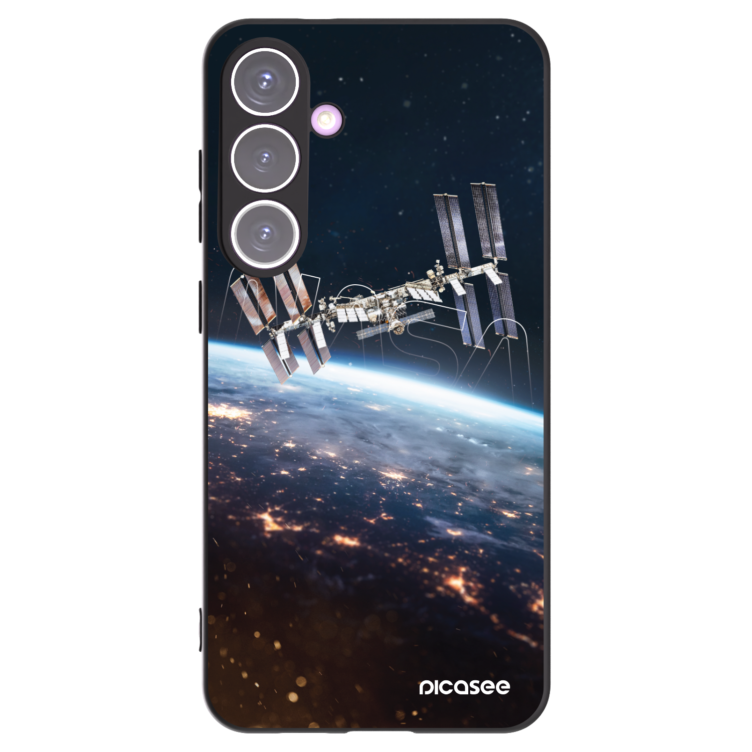 Picasee husă neagră din silicon pentru Samsung Galaxy S24+ S926B 5G - Station