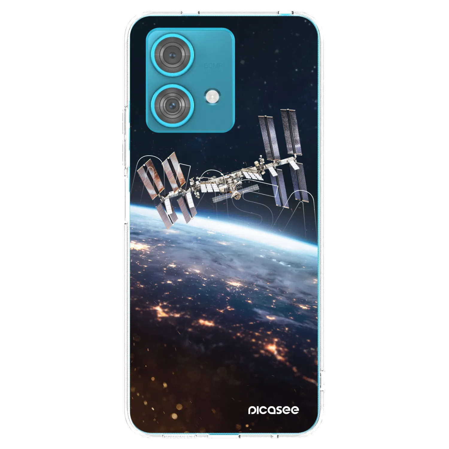 Picasee husă transparentă din silicon pentru Motorola Edge 40 Neo - Station