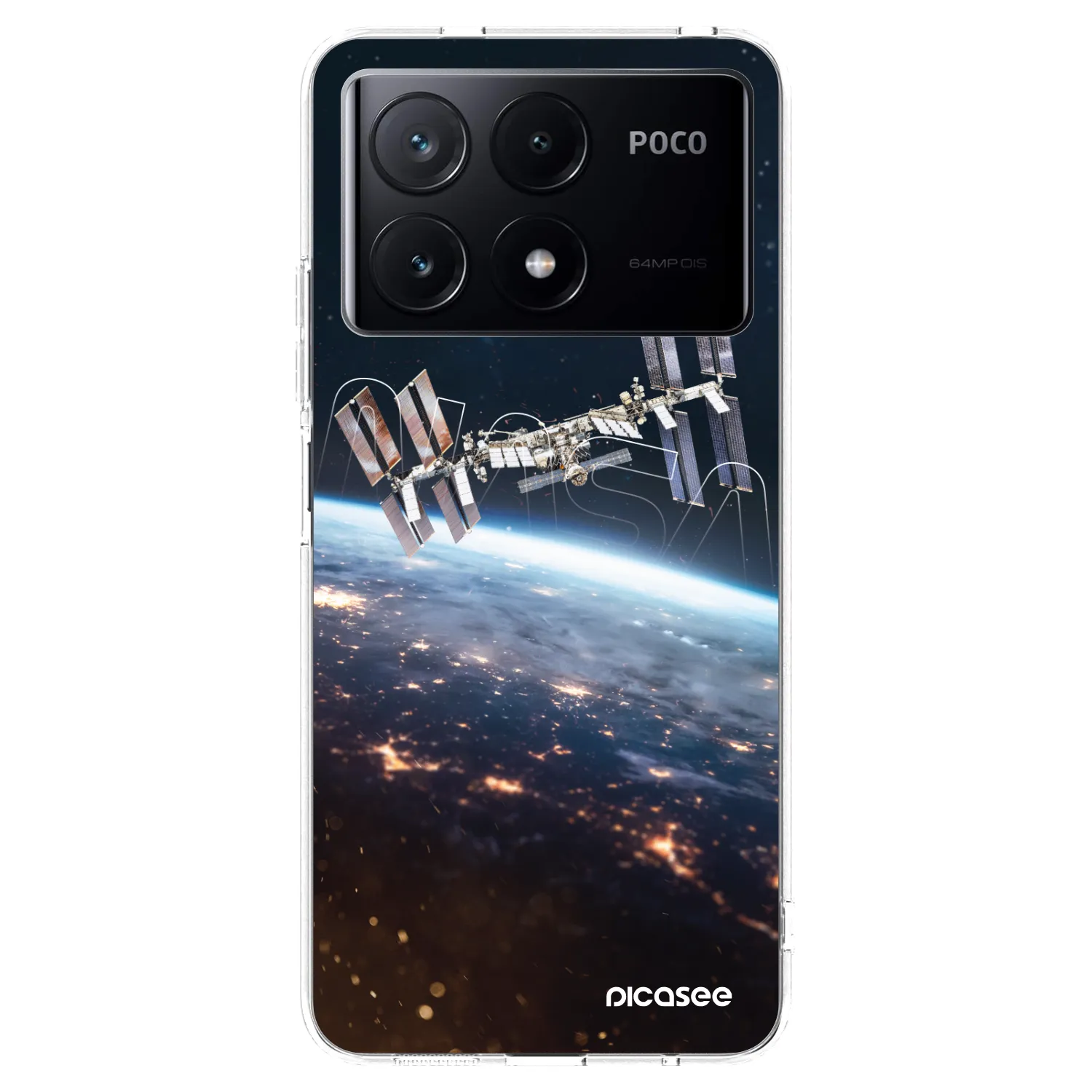 Picasee husă transparentă din silicon pentru Xiaomi Poco X6 Pro - Station