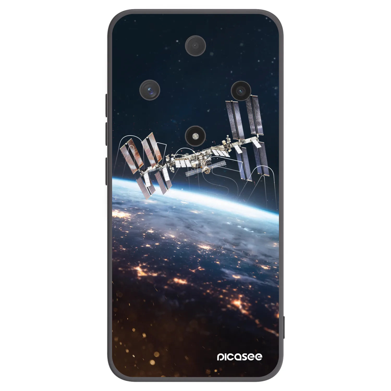 Picasee husă neagră din silicon pentru Honor Magic6 Lite 5G - Station