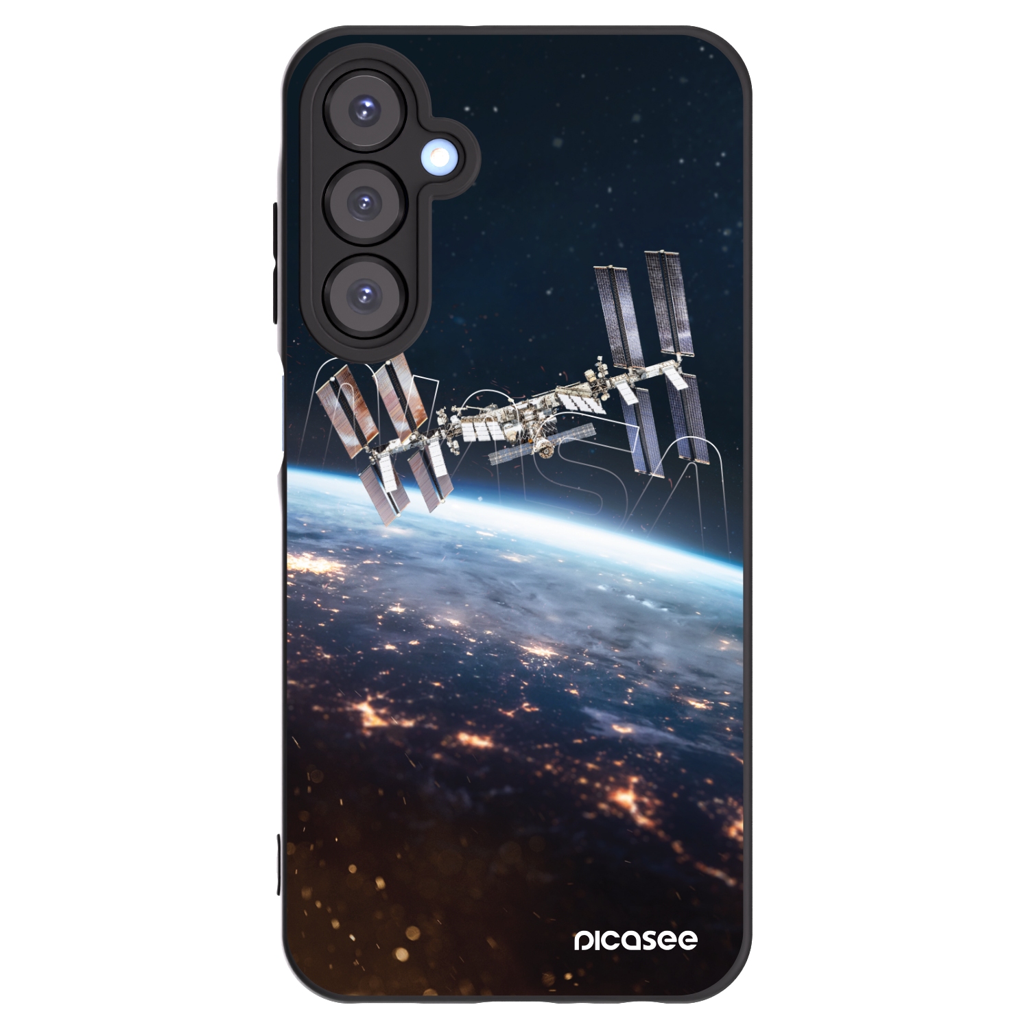 Picasee husă neagră din silicon pentru Samsung Galaxy A25 A256B 5G - Station