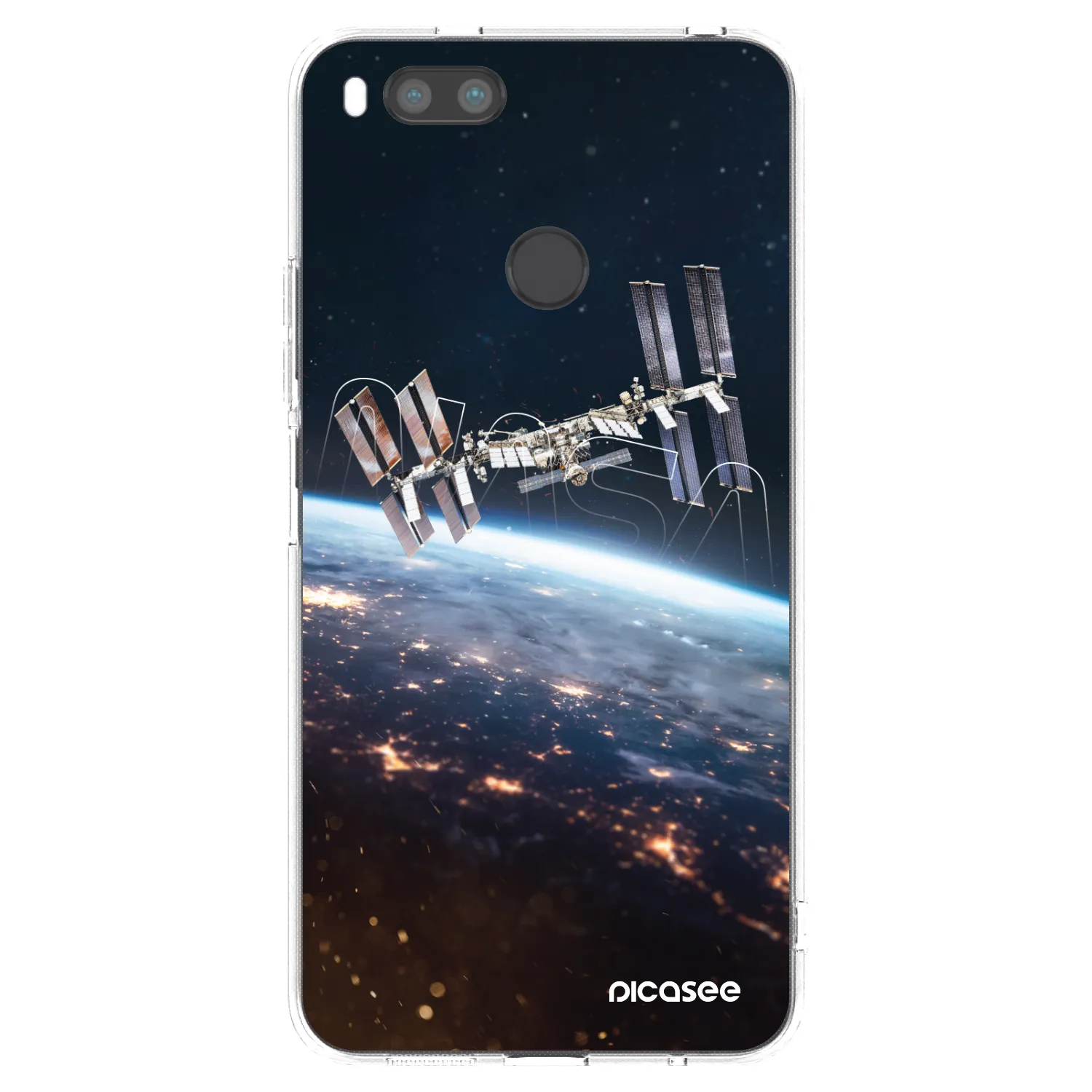 Picasee husă transparentă din silicon pentru Xiaomi Mi A1 Global - Station