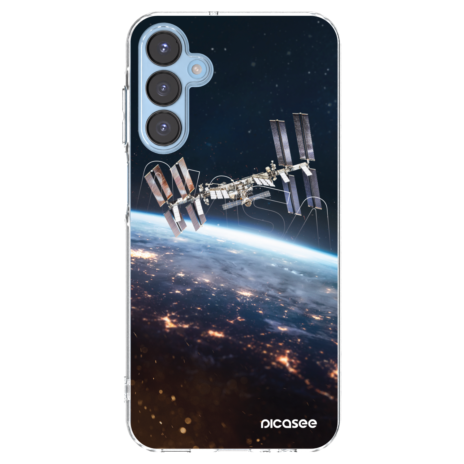 Picasee husă transparentă din silicon pentru Samsung Galaxy A15 A156B 5G - Station