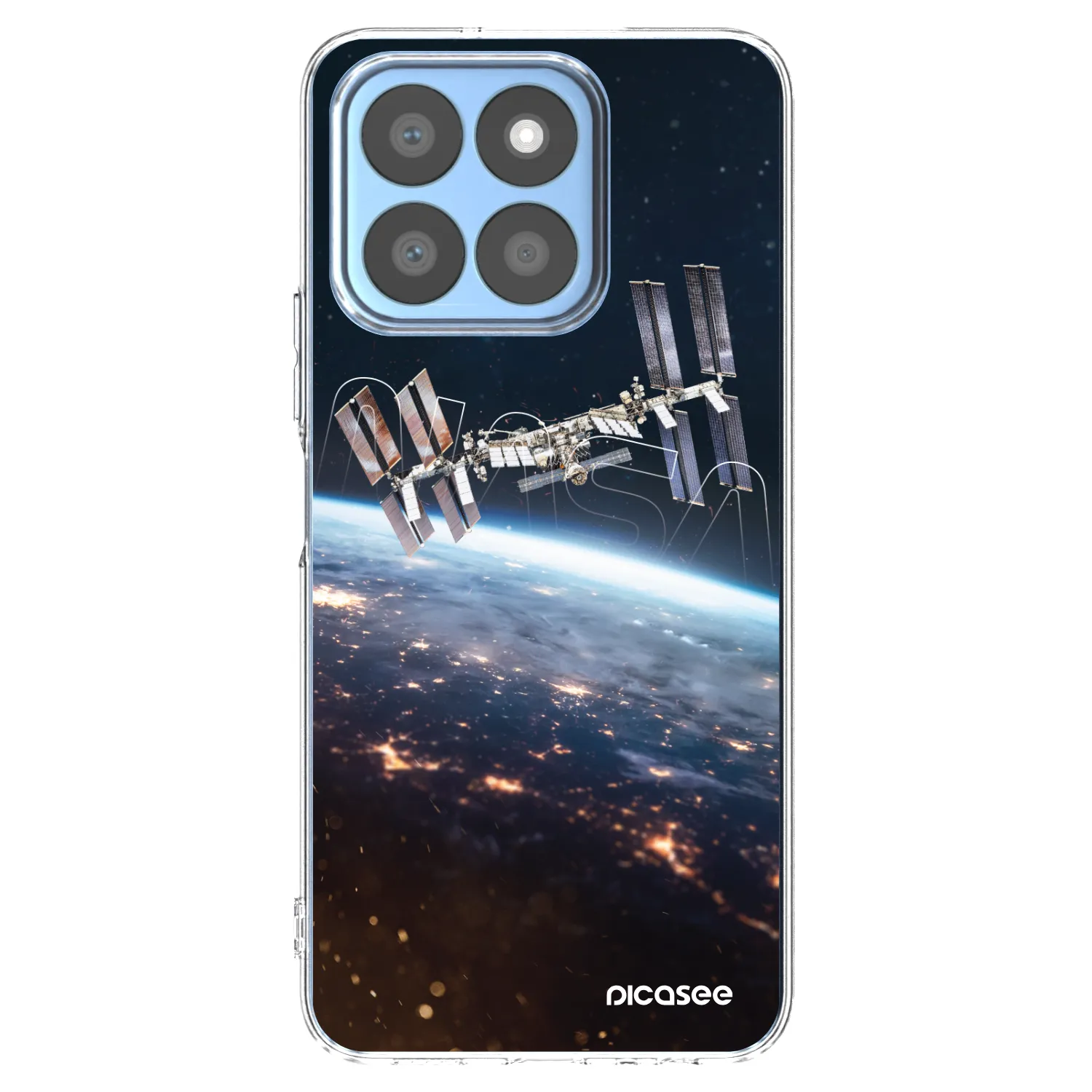 Picasee husă transparentă din silicon pentru Honor X8b - Station