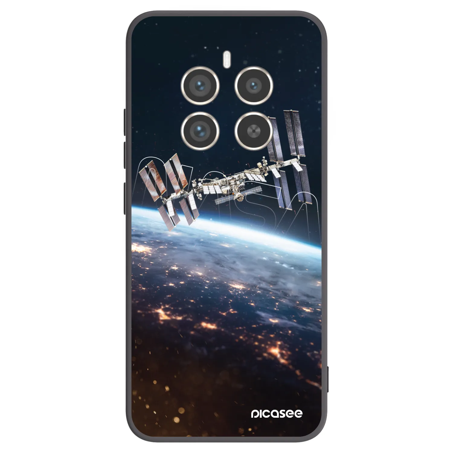 Picasee husă neagră din silicon pentru Realme 12 Pro 5G - Station