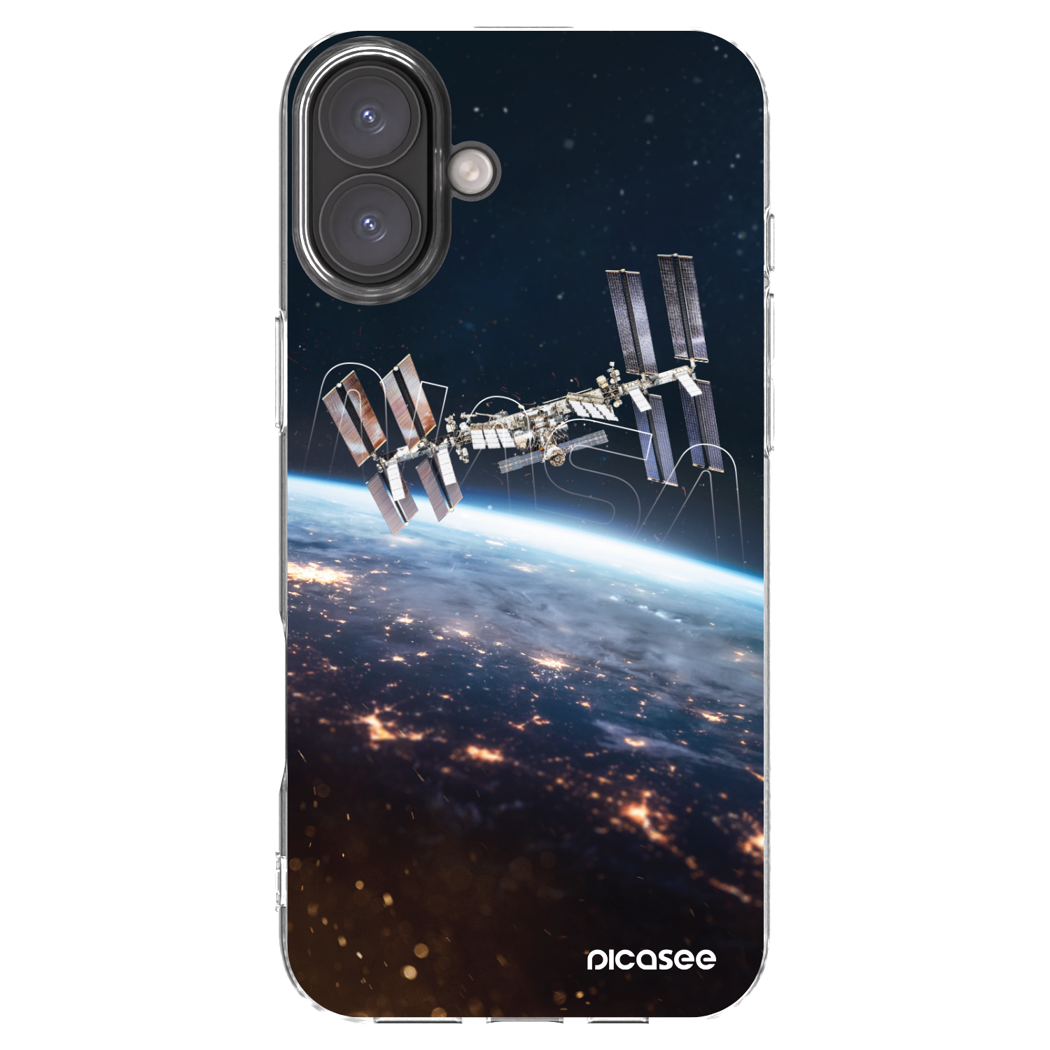 Picasee husă transparentă din silicon pentru Apple iPhone 16 Plus - Station