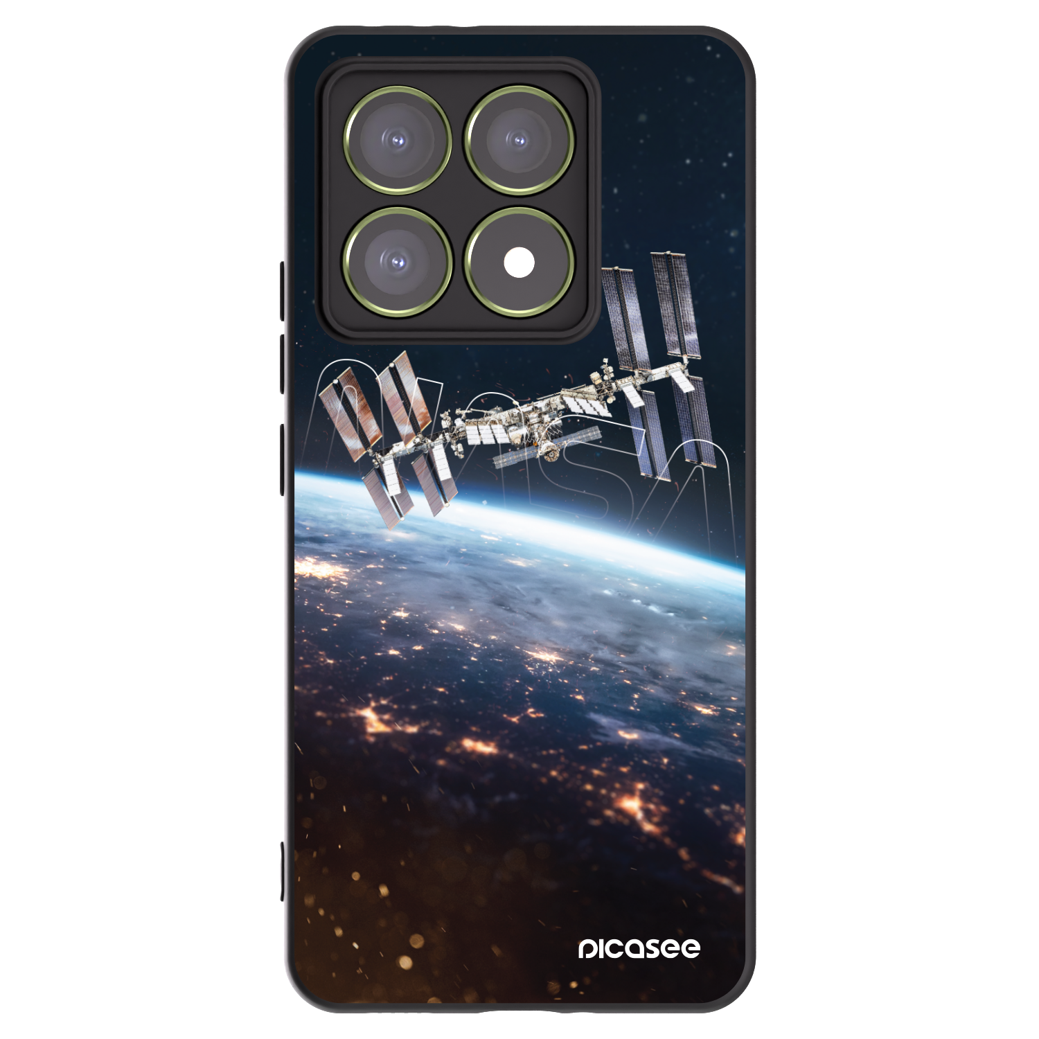 Picasee husă neagră din silicon pentru Xiaomi 14T - Station