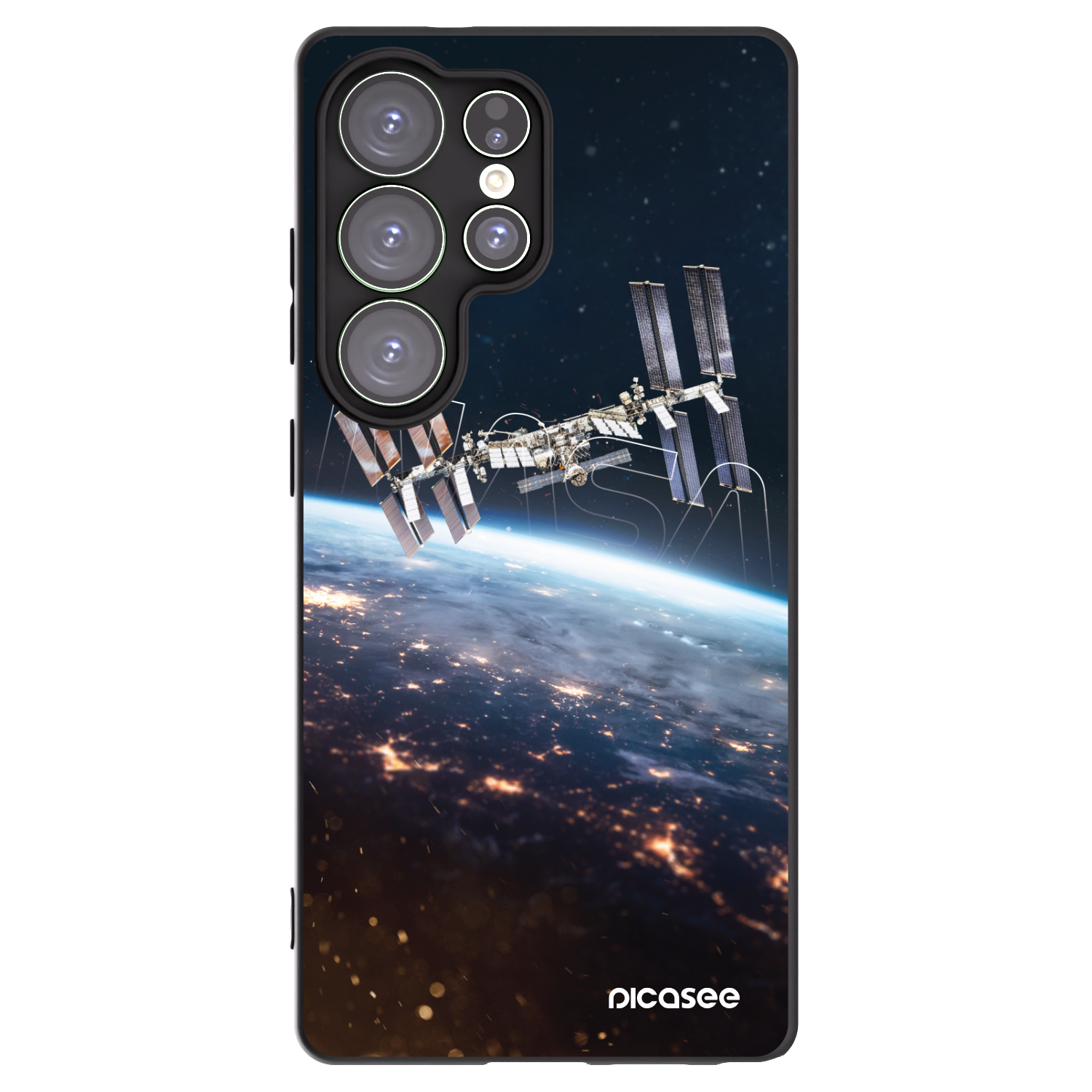 Picasee husă neagră din silicon pentru Samsung Galaxy S25 Ultra 5G - Station