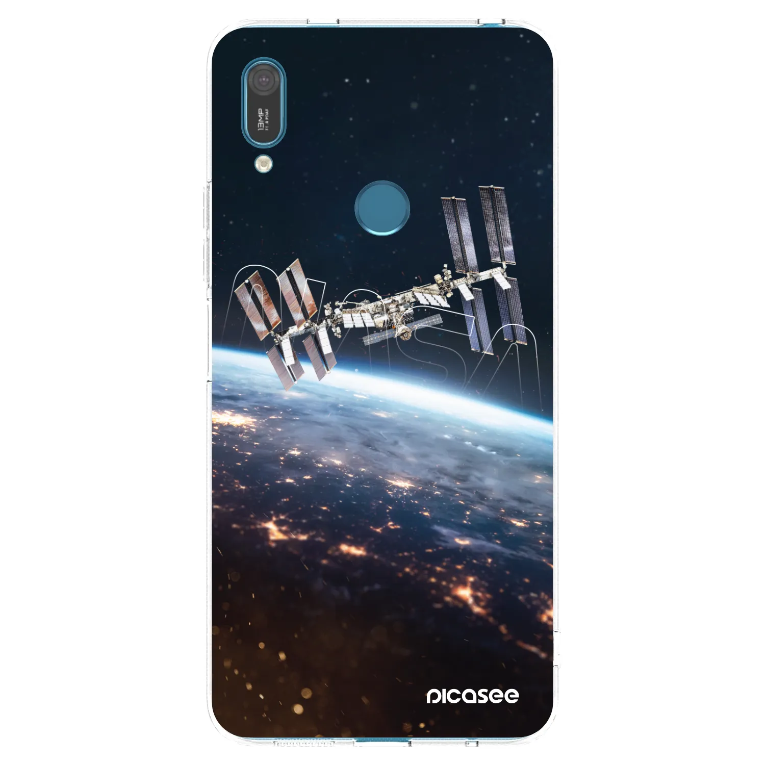 Picasee husă transparentă din silicon pentru Huawei Y7 2019 - Station