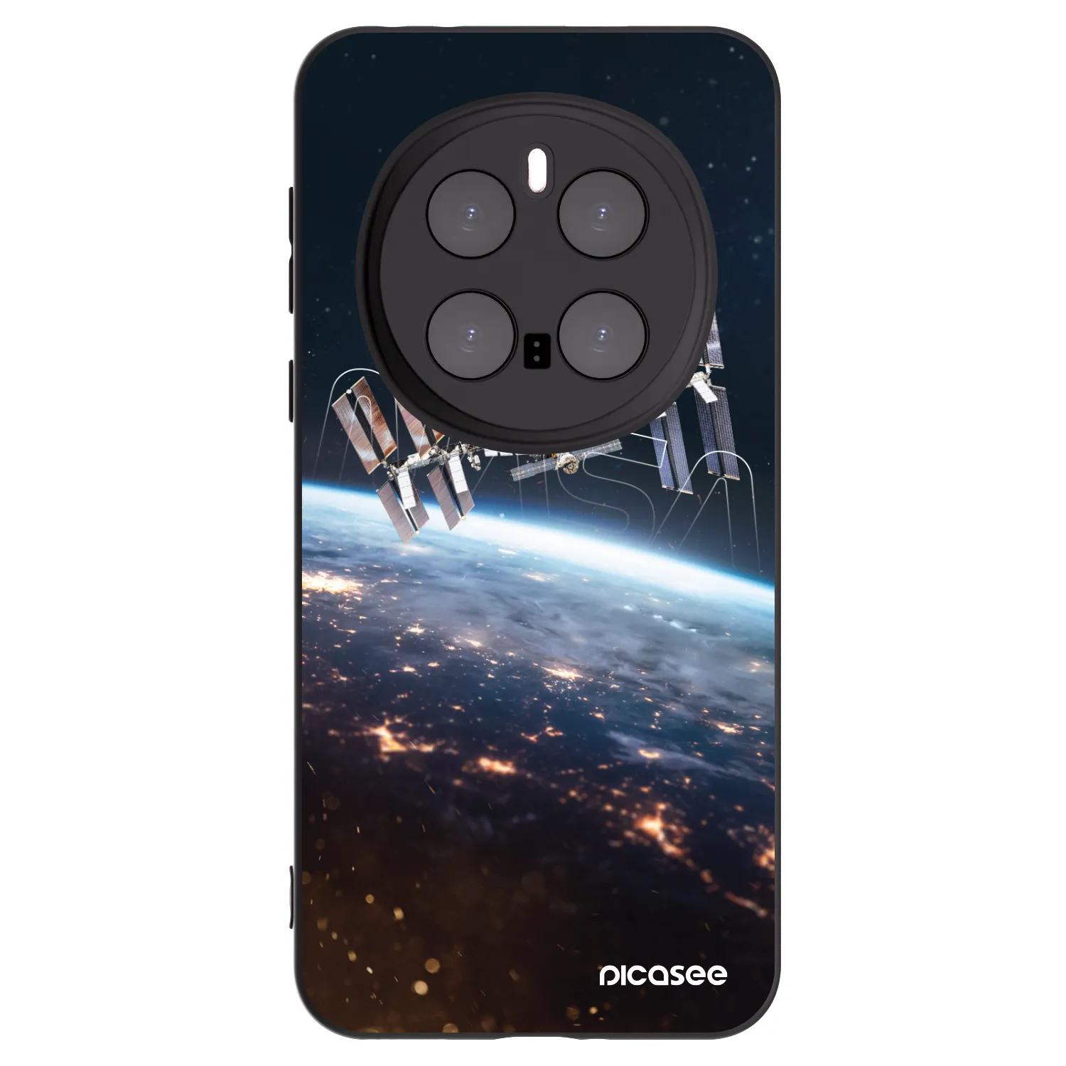 Picasee husă neagră din silicon pentru Honor Magic7 Pro 5G - Station