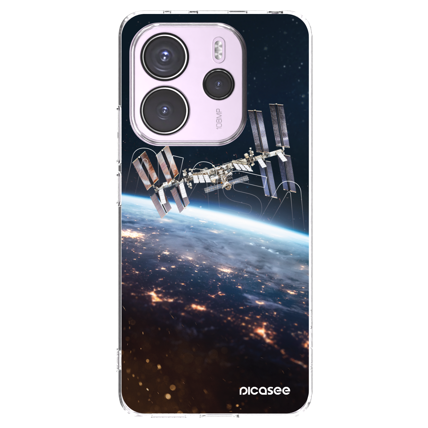 Picasee husă transparentă din silicon pentru Xiaomi Redmi Note 14 4G - Station