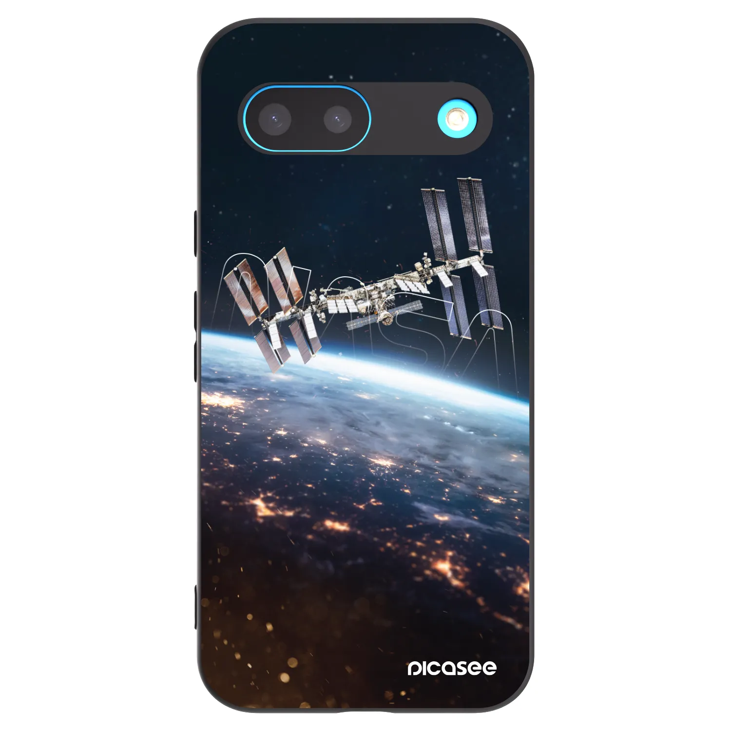 Picasee husă neagră din silicon pentru Google Pixel 8 - Station